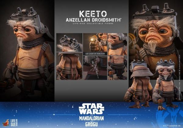 【史派克工廠】預購免運26年Q4 HOT TOYS LMS018 曼達洛人與古古 安瑟蘭機械師 Keeto 0617 HOT TOYS LMS018 曼達洛人與古古 安瑟蘭機械師 Keeto