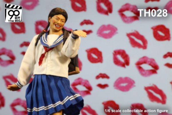 【史派克工廠】結單免運25年Q1 90’s 1/6 斯文學生妹 TH028 如花 食神 1115 90’s 1/6 斯文學生妹 TH028 如花 食神