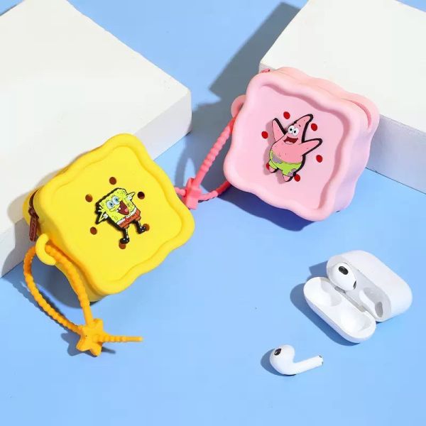 【史派克工廠】預購免運26年2月 海綿寶寶 派大星 DIY 洞洞包 矽膠收納包 迷你收納包 0113 海綿寶寶 派大星 DIY 洞洞包 矽膠收納包 迷你收納包