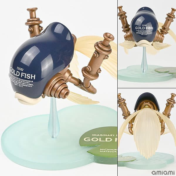 【史派克工廠】預購26年4月 GSC MODEL SQUAD 組裝模型 GOLD FISH 紺 KON 1205 GSC MODEL SQUAD 組裝模型 GOLD FISH 紺 KON