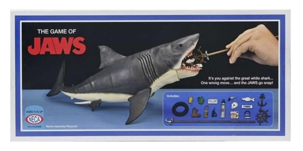 【史派克工廠】結單25年5月 NECA 大白鯊 遊戲 50週年 15吋 可動 0310 NECA 大白鯊 遊戲 50週年 15吋 可動