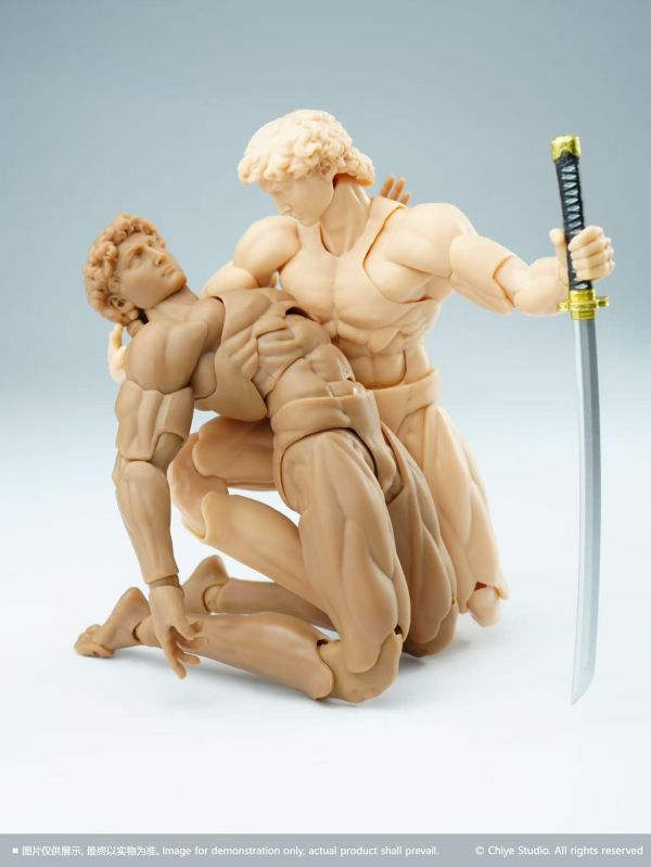【史派克工廠】預購免運26年Q3 馳野工作室 大衛 可動男素體 1/12 5色 0528 馳野工作室 大衛 可動男素體 1/12 5色