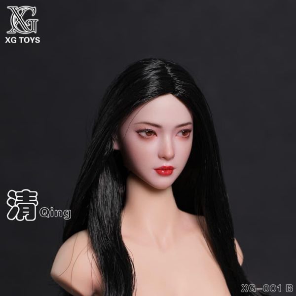 【史派克工廠】預購免運26年Q3 XG Toys星光人偶 1/6 亞洲美女 頭雕 XG‑001ABC 共3款 0625 XG Toys星光人偶 1/6 亞洲美女 頭雕 XG‑001ABC 共3款