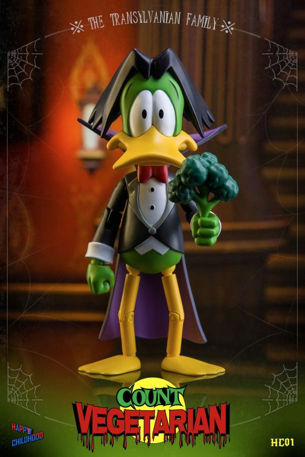 【史派克工廠】預購免運26年Q2 幸福童年 6寸 怪鴨歷險記 素食伯爵 可動 #HC01 再販 0108 幸福童年 6寸 怪鴨歷險記 素食伯爵 可動 #HC01 再販