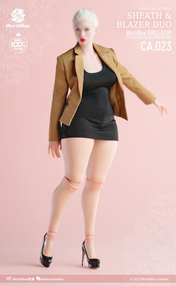 【史派克工廠】結單免運25年12月 Worldbox 1/6 大尺碼服飾吊卡 CA023 0710 Worldbox 1/6 大尺碼服飾吊卡 CA023