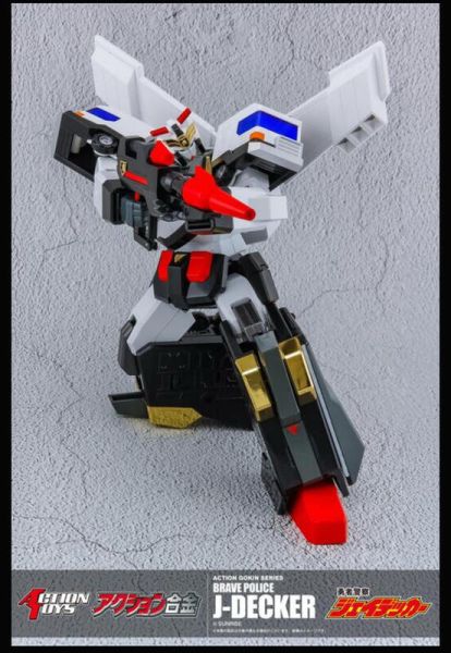 【史派克工廠 】結單免運25年10月 Action Toys 勇者警察 J-DECKER傑德卡 可動合金完成品 0212 Action Toys 勇者警察 可動合金完成品