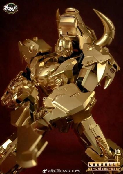 【史派克工廠】現貨 藏玩閣 CANG-TOYS 蚩尤神 衝雲霄 黃金牛 金地牛 金野牛 0407 藏玩閣 CANG-TOYS 蚩尤神 衝雲霄 黃金牛 金地牛 金野牛