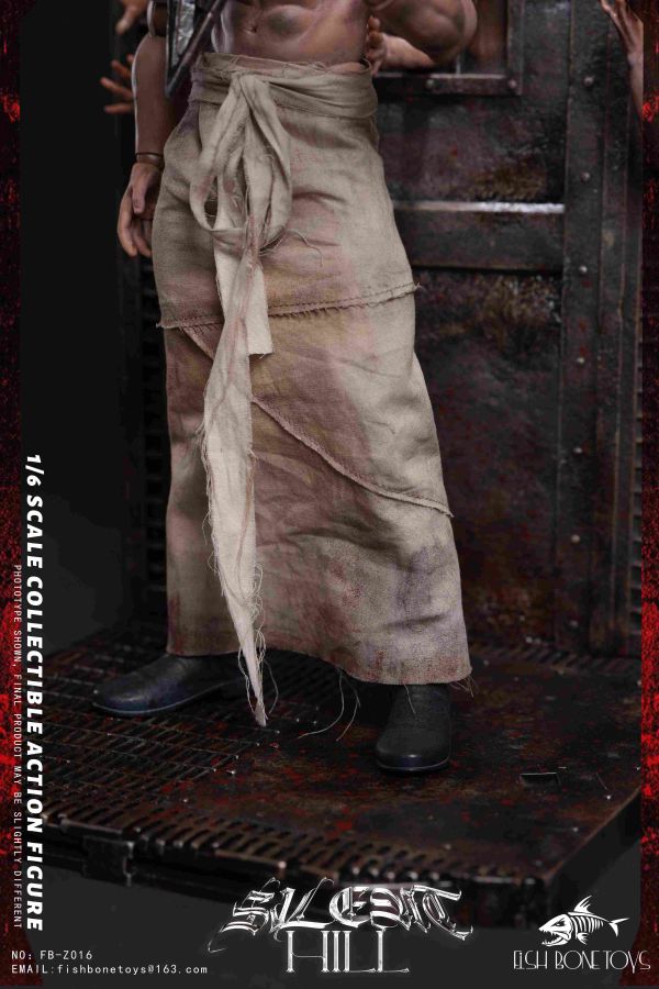 【史派克工廠】結單 預購免運24年Q4 FISH BONETOYS NO FB-Z016 寂靜嶺 三角頭 1/6 0617 FISH BONETOYS NO FB-Z016 寂靜嶺 三角頭