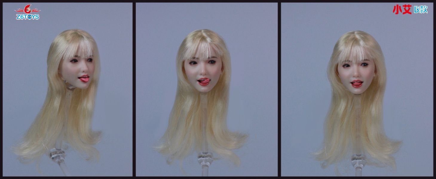 【史派克工廠】結單免運25年6月 Z6TOYS 1/6 亞洲可動眼表情女頭雕ZC017ABCDEF 共6款 0521 Z6TOYS 1/6 亞洲可動眼表情女頭雕ZC017ABCDEF 共6款