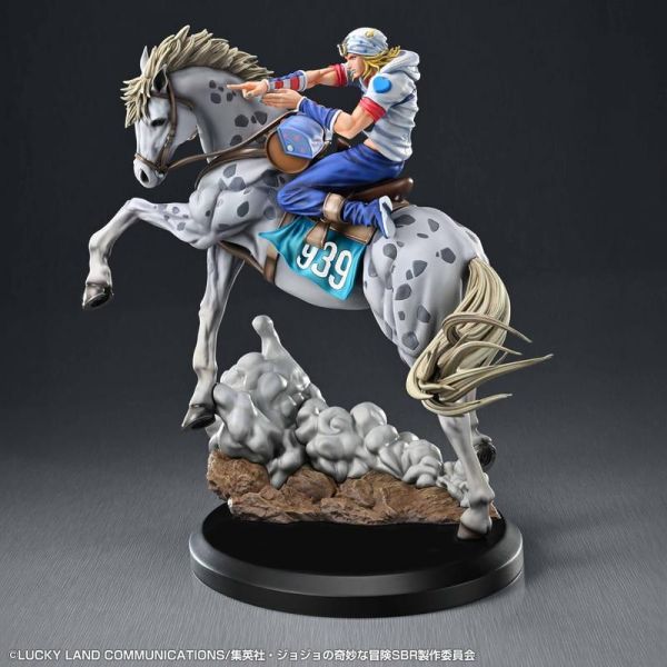 【史派克工廠】預購免運12月 超像Art JoJo的奇妙冒險第七部 飆馬野郎 喬尼·喬斯達＆慢舞者 完成品 0811 超像Art JoJo的奇妙冒險第七部 飆馬野郎 喬尼·喬斯達＆慢舞者 完成品