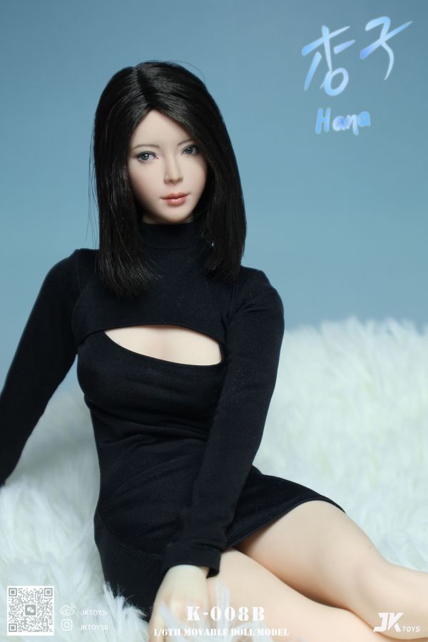 【史派克工廠】結單免運25年Q4 JKTOYS 1/6亞洲美女頭雕 杏子Hana 可動眼 三款K-008ABC 0808 JKTOYS 1/6亞洲美女頭雕 杏子Hana 可動眼 三款K-008ABC