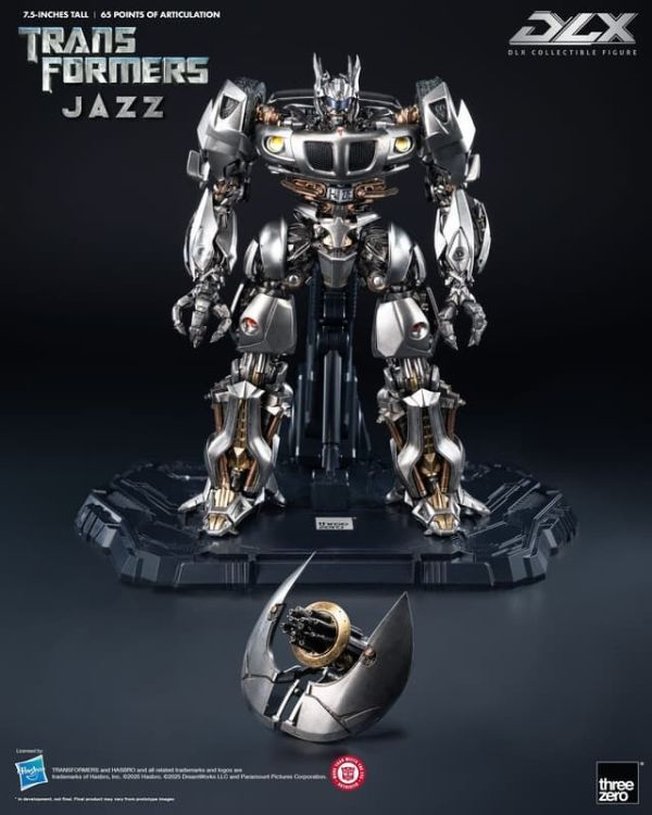 【史派克工廠】預購免運26年Q1 Threezero DLX 變形金剛 爵士 19cm 1021 Threezero DLX 變形金剛 爵士 19cm