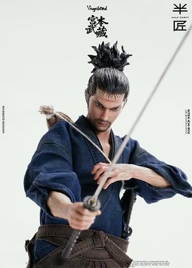 【史派克工廠】預購免運26年Q3 半匠 1/12 宮本武藏 可動人偶 0504 半匠 1/12 宮本武藏 可動人偶