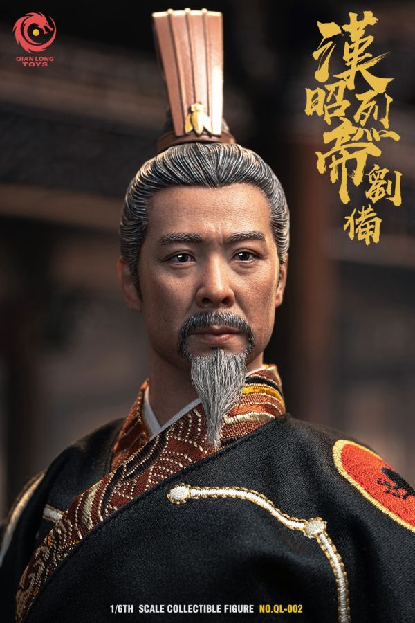 【史派克工廠】結單免運25年Q2 QIANLONG TOYS 1/6 漢昭烈帝 劉備 刺繡帝王版 QL-002 0219 QIANLONG TOYS 1/6 漢昭烈帝 劉備 刺繡帝王版 QL-002