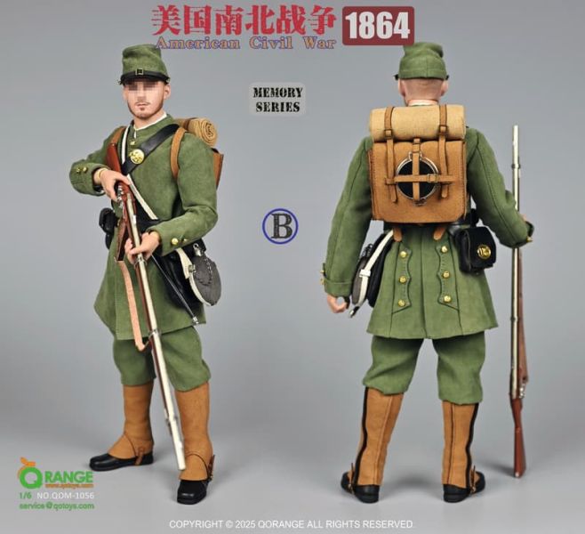 【史派克工廠】結單免運25年Q4 QOTOYS 1/6 美國南北戰爭 1864 配件包 QOM-1056ABC 0821 QOTOYS 1/6 美國南北戰爭 1864 配件包 QOM-1056ABC