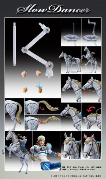 【史派克工廠】預購26年9月 超像可動 JOJO的奇妙冒險第七部 飆馬野郎 慢舞者 Slow Dancer 0330 超像可動 JOJO的奇妙冒險第七部 飆馬野郎 慢舞者 Slow Dancer