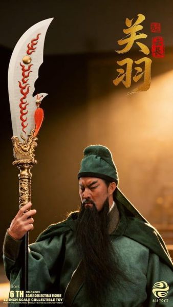 【史派克工廠】預購免運26年Q3 303TOYS 1/6 可動人偶 NO.QX003 關羽-雲長（輕享版） 0604 303TOYS 1/6 可動人偶 NO.QX003 關羽-雲長（輕享版）