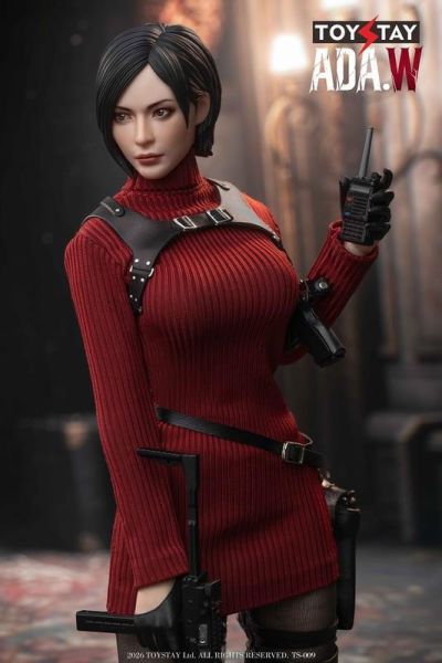 【史派克工廠】預購免運26年Q4 TOYSTAY 艾達王 紅色毛衣版《惡靈古堡4》1/6 包膠可動 0623 TOYSTAY 艾達王 紅色毛衣版《惡靈古堡4》1/6 包膠可動