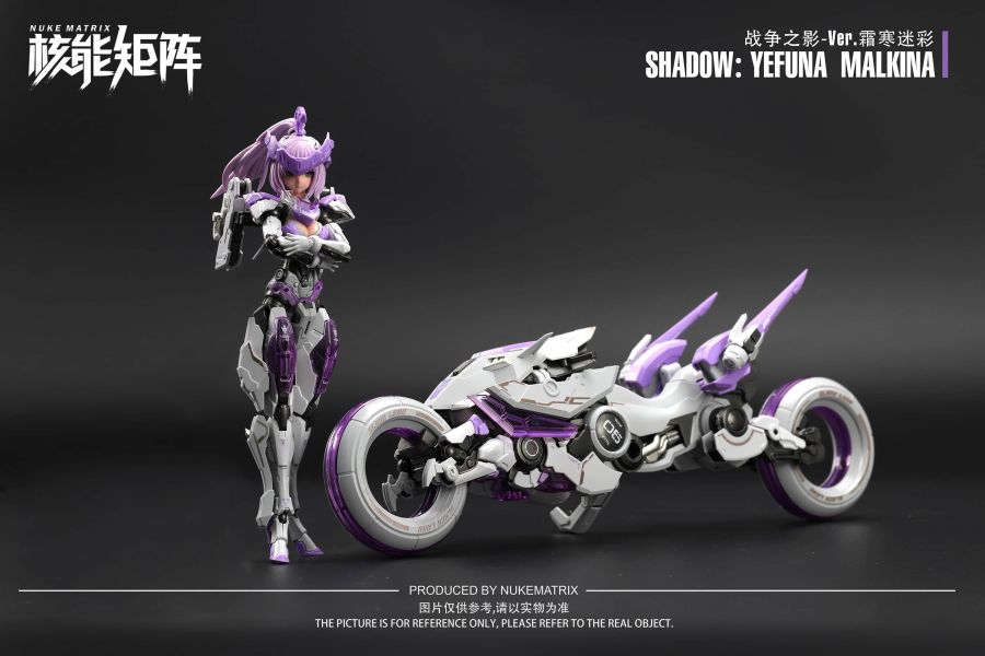 【史派克工廠】售完 核能矩陣 戰爭之影 限定 霜寒迷彩 紫白人馬  組裝模型 核能矩陣 戰爭之影 限定 紫白人馬