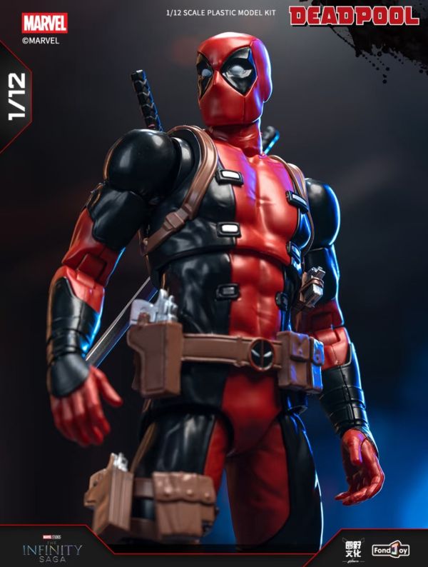 【史派克工廠】結單免運25年3月 FondJoy 泛樂 死侍 組裝模型 1/12 6寸可動 0226 FondJoy 泛樂 死侍 組裝模型 1/12 6寸可動