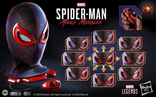 【史派克工廠】預購26年11月 孩之寶 漫威 傳奇系列 蜘蛛人 邁爾斯 Miles Morales 角色扮演頭盔1012 孩之寶 漫威 傳奇系列 蜘蛛人 邁爾斯 Miles Morales 角色扮演頭盔