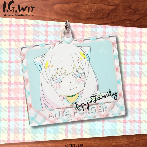 【史派克工廠】結單免運Q1 I.G&WIT SPY×FAMILY 間諜家家酒 原畫壓克力鑰匙圈 安妮亞 4款 0129 I.G&WIT SPY×FAMILY 間諜家家酒 原畫壓克力鑰匙圈 安妮亞 4款