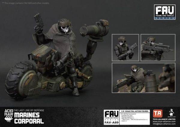 【史派克工廠】結單 23年12月預購 酸雨戰爭 Acid Rain FAV-A89 海陸下士 0601 酸雨戰爭 Acid Rain FAV-A89 海陸下士