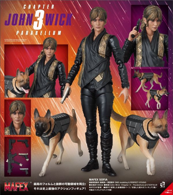 【史派克工廠】預購免運26年4月 MAFEX 捍衛任務3：全面開戰 蘇菲亞 1210 MAFEX 捍衛任務3：全面開戰 蘇菲亞