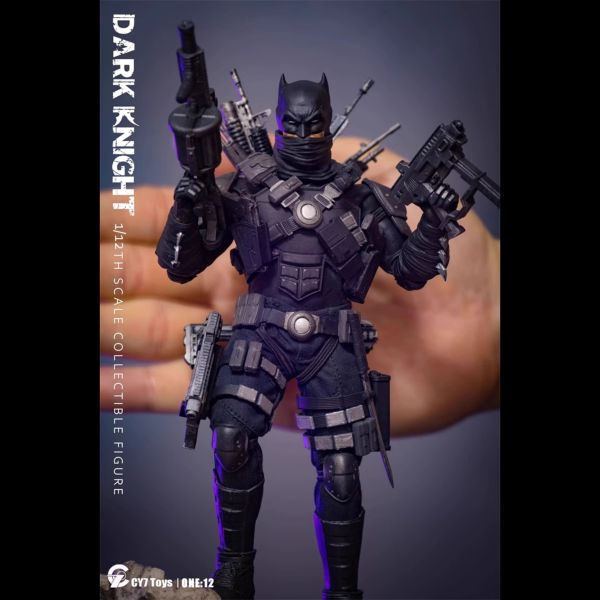 【史派克工廠】現貨 CY7 Toys 蝙蝠俠 1/12 可動 黑夜騎士 X0802 PCTOYS 1/12 幻客 標準版 豪華版 6吋 可動人偶