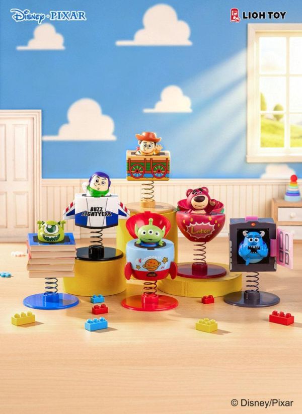 【史派克工廠】結單免運26年Q4 LIOH TOY PIXAR 跳跳驚奇箱系列 盲盒套組 中盒6入 0716 LIOH TOY PIXAR 跳跳驚奇箱系列 盲盒套組 中盒6入
