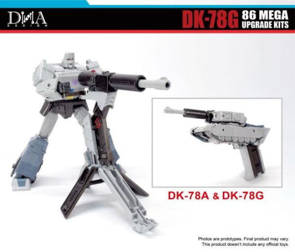【史派克工廠】預購26年3月 DNA DESIGN DK-78G 86 MEGA 重型加農砲模式套件 1230 DNA DESIGN DK-78G 86 MEGA 重型加農砲模式套件
