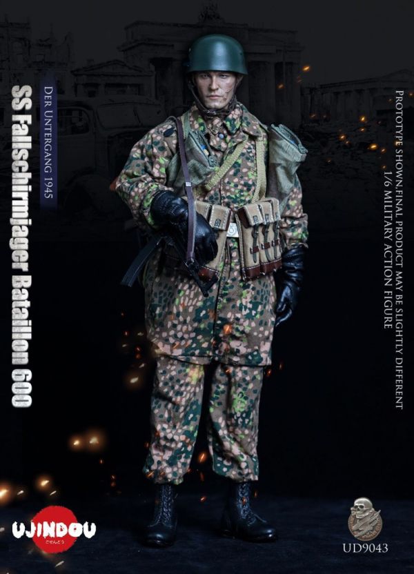 【史派克工廠】結單免運25年Q2 禦戰道UJINDOU 1/6 二戰德國第600傘兵營帝國的毀滅1945 0221 禦戰道UJINDOU 1/6 二戰德國第600傘兵營帝國的毀滅1945