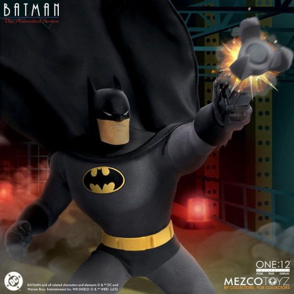 【史派克工廠】預購免運26年Q1 MEZCO One: 12 Collective 動畫系列 蝙蝠俠 可動人偶 0704 MEZCO One: 12 Collective 動畫系列 蝙蝠俠 可動人偶