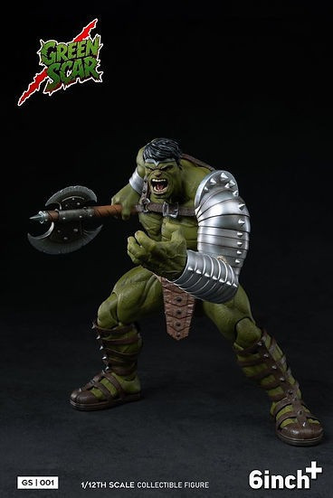 【史派克工廠】結單免運26年Q2 6inchplus GS001 綠殤 GREENSCAR 1/12 特典版 0911 6inchplus GS001 綠殤 GREENSCAR 1/12