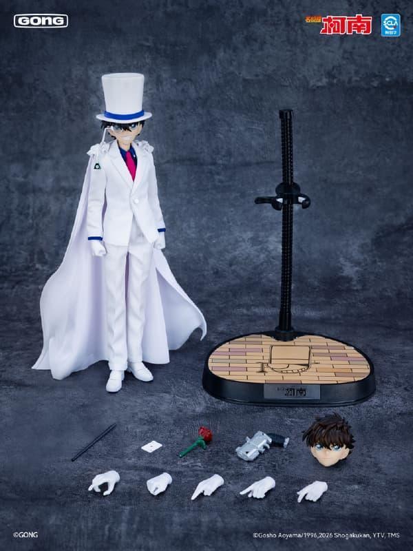 【史派克工廠】預購免運26年5月 共鳴 GONG 1/8 名偵探柯南 怪盜基德 可動完成品 高22.5公分 0422 共鳴 GONG 1/8 名偵探柯南 怪盜基德 可動完成品 高22.5公分