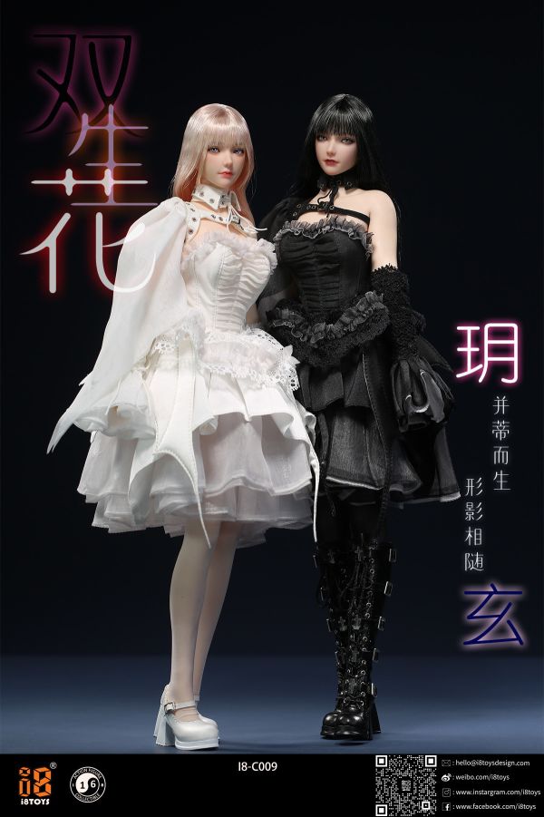 【史派克工廠】結單免運25年Q2 I8TOYS 1/6 雙生花 玄 I8-C009-X 玥 I8-C00 可動 1227 I8TOYS 1/6 雙生花 玄 I8-C009-X 玥 I8-C00 可動