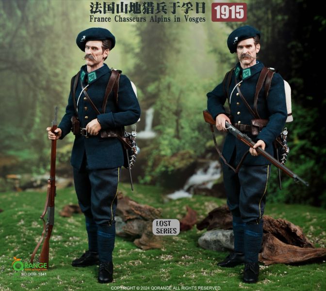 【史派克工廠】結單 預購24年Q4 QORANGE QOTOYS 1/6 法國山地獵兵於孚日1915 QOM-1041 0708 QORANGE QOTOYS 1/6 法國山地獵兵於孚日1915 QOM-1041