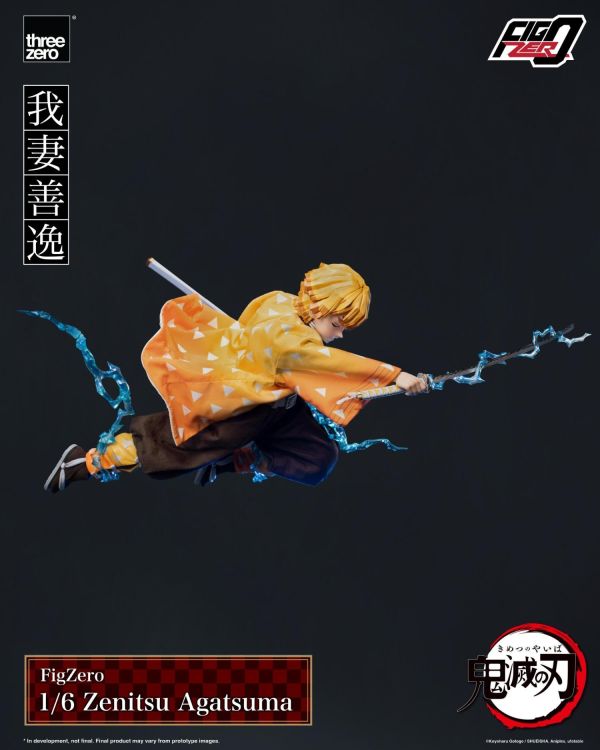 【史派克工廠】預購免運26年Q4 threezero FigZero 1/6 鬼滅之刃 我妻善逸 27.5cm 0717 threezero FigZero 1/6 鬼滅之刃 我妻善逸 27.5cm