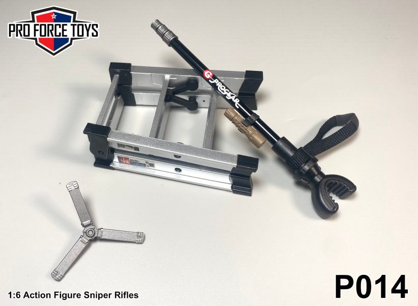 【史派克工廠】結單25年Q3 PROFORCE TOYS 1/6 狙擊槍 黑色伸縮單腳架 銀色黑伸縮單腳架 0506 PROFORCE TOYS 1/6 狙擊槍 黑色伸縮單腳架 銀色黑伸縮單腳架