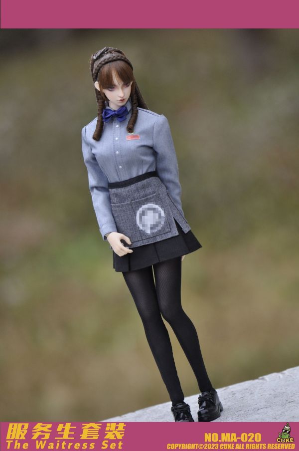 【史派克工廠】結單免運25年Q3 CUKE TOYS 1/6 服務生服飾套裝 MA-020 0417 CUKE TOYS 1/6 服務生服飾套裝 MA-020