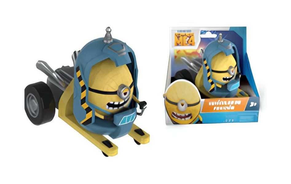 【史派克工廠】結單 預購24年6月 神偷奶爸4 小小兵 慣性車 Capsule 0524 神偷奶爸4 小小兵 慣性車 Capsule