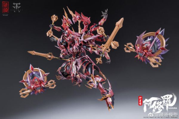 【史派克工廠】結單免運26年Q1 藏道模型 神話傳說系列 CD-06 天末六道之一 阿修羅機甲合金完成品 再版 0926 藏道模型 神話傳說系列 CD-06 天末六道之一 阿修羅機甲合金完成品 再版