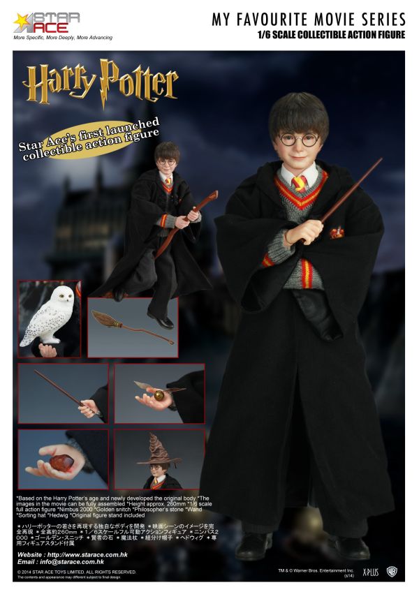 【史派克工廠】結單 預購24年Q3 Star Ace Toys 1/6 Harry Potter少年 哈利波特SA0001 0503 Star Ace Toys 1/6 Harry Potter少年 哈利波特 SA0001