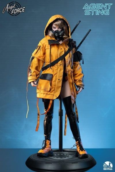 【史派克工廠】預購免運Q4 開天 Angel Force 1/3 矽膠可動 賽博特務 AGENT-STING 訂0409 開天 Angel Force 1/3 矽膠可動 賽博特務 AGENT-STING
