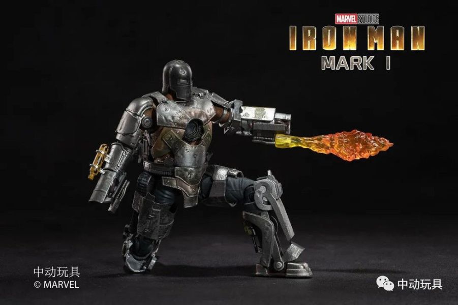 【史派克工廠】結單 預購24年Q4 中動 鋼鐵人 Mark I 7吋可動人偶 0531 中動 鋼鐵人 Mark I 7吋可動人偶