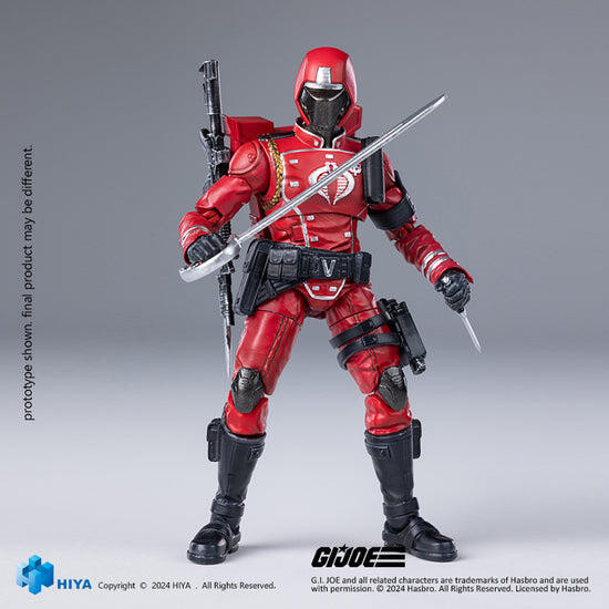 【史派克工廠】結單25年Q1 HIYA 海雅 迷你精緻 除暴突擊隊1/18 Crimson Guard 眼鏡蛇紅衛 0920 HIYA 海雅 迷你精緻 除暴突擊隊 1/18 Crimson Guard 眼鏡蛇紅衛