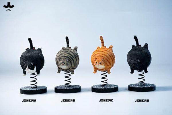 【史派克工廠】預購26年Q1 JXK 球貓 橘貓 虎斑貓 黑貓 貓 動物 模型 JXK324 0114 JXK 球貓 橘貓 虎斑貓 黑貓 貓 動物 模型 JXK324
