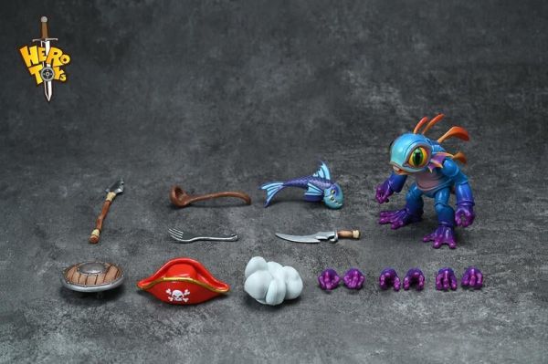 【史派克工廠】結單免運25年3月 Hero toys 魔獸 娜迦族 魚人小英雄 奔波爾霸 1:12 高9cm 0227 Hero toys 魔獸 娜迦族 魚人小英雄 奔波爾霸 1:12 高9cm