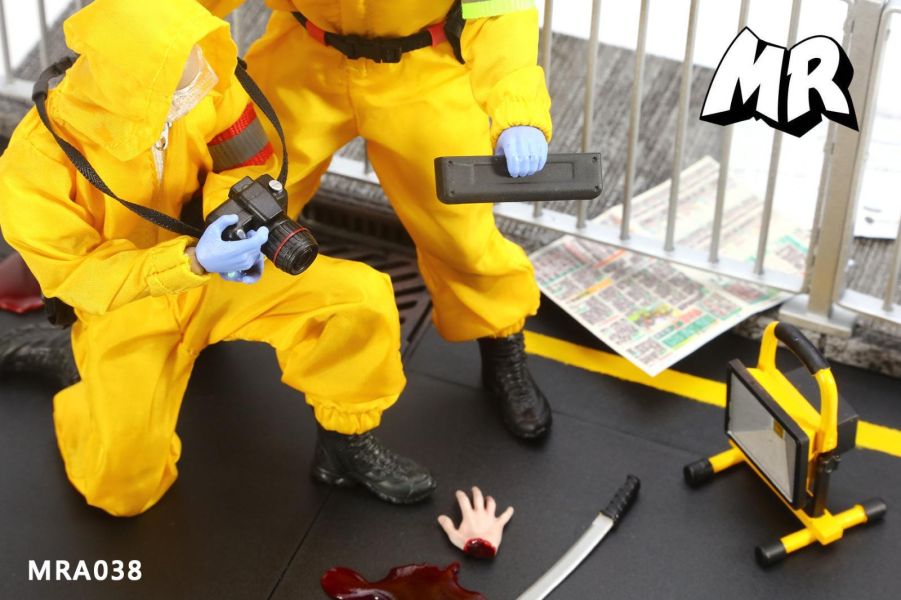 【史派克工廠】結單免運25年Q3 MR.Figures 1/12街頭三星道具 案發現場重口味場景 案發調查組員 0418 MR.Figures 1/12街頭三星道具 案發現場重口味場景 案發調查組員