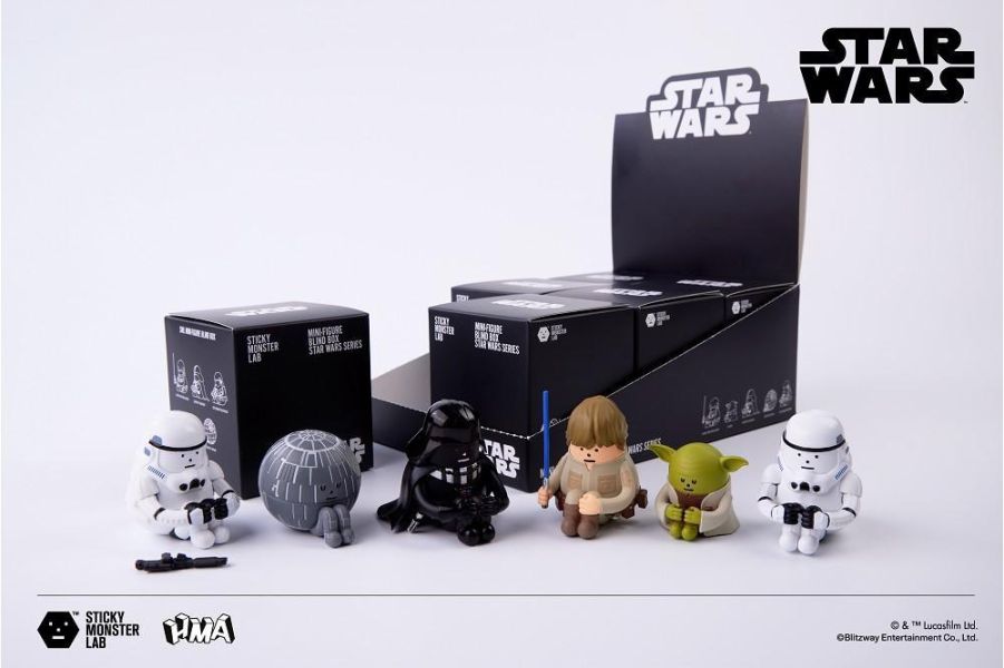 【史派克工廠】結單免運Q4 野獸國 BLITZWAY SML Star Wars S1 mini公仔 中盒6入 0702 野獸國 BLITZWAY SML Star Wars S1 mini公仔 中盒6入